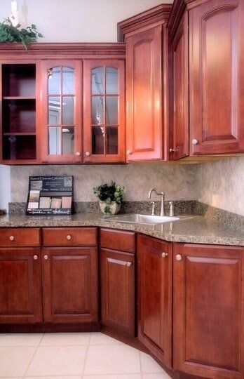 Kitchen Showroom - Kitchen Cabinet with Ceramic Tiles in Harrison, NJ