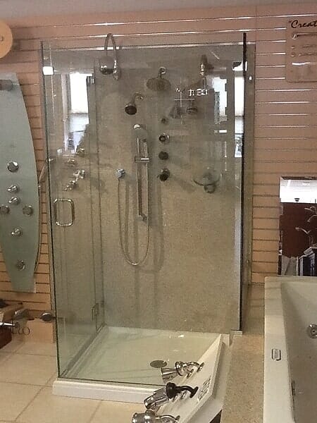 Bathroom Showroom - Bathroom with Glass View in Harrison, NJ