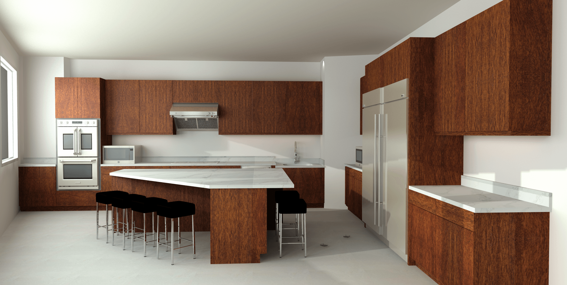 Cook's Room - Modern Kitchen Design in Harrison, NJ