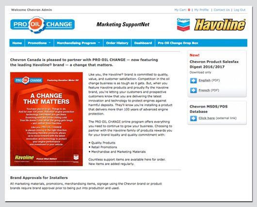 Pro Oil Marketing SupportNet