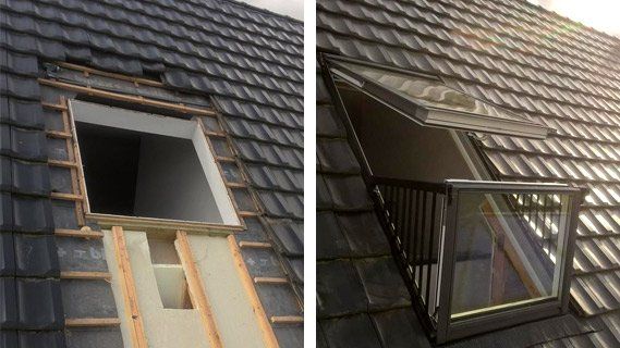 pose de fenêtre de toit / velux à Cherbourg par notre entreprise de couverture