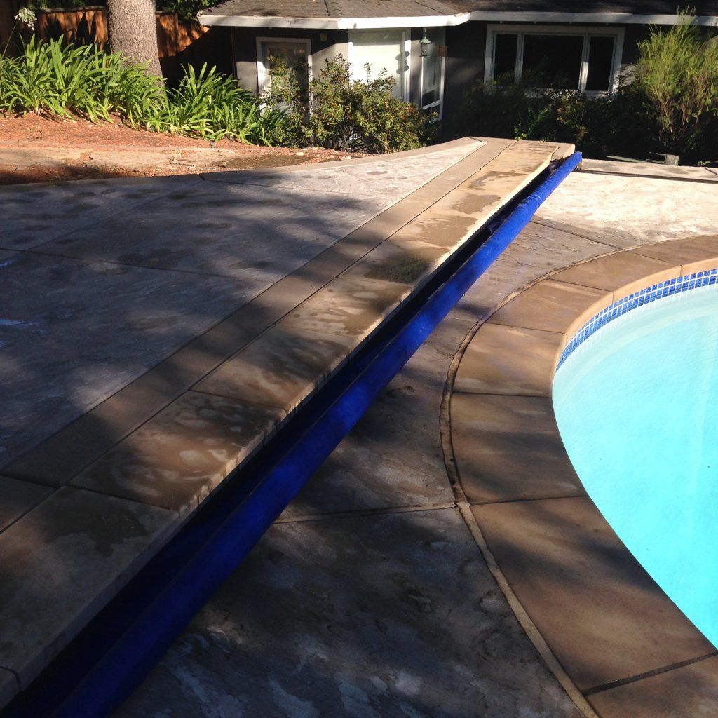Pool Work In Backyard