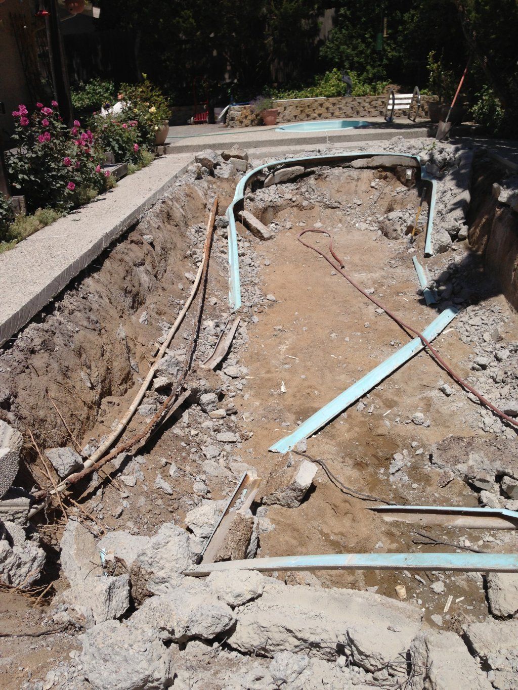 Pool Installation Work