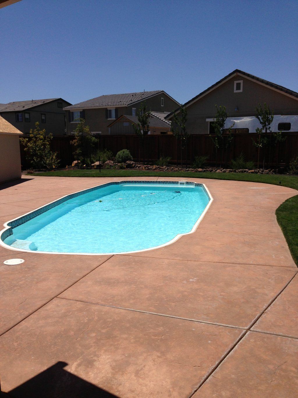 Pool With Blue Water