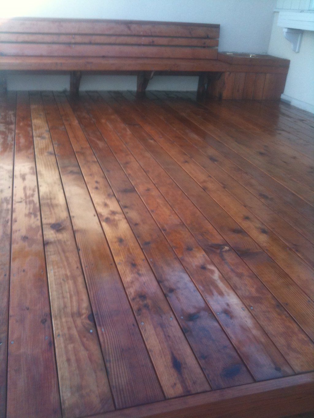 Outdoor Wooden Deck