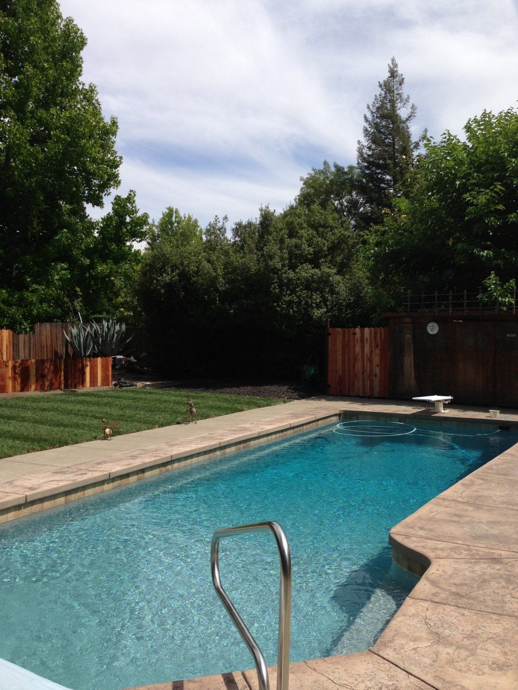 Big Swimming Pool In Backyard