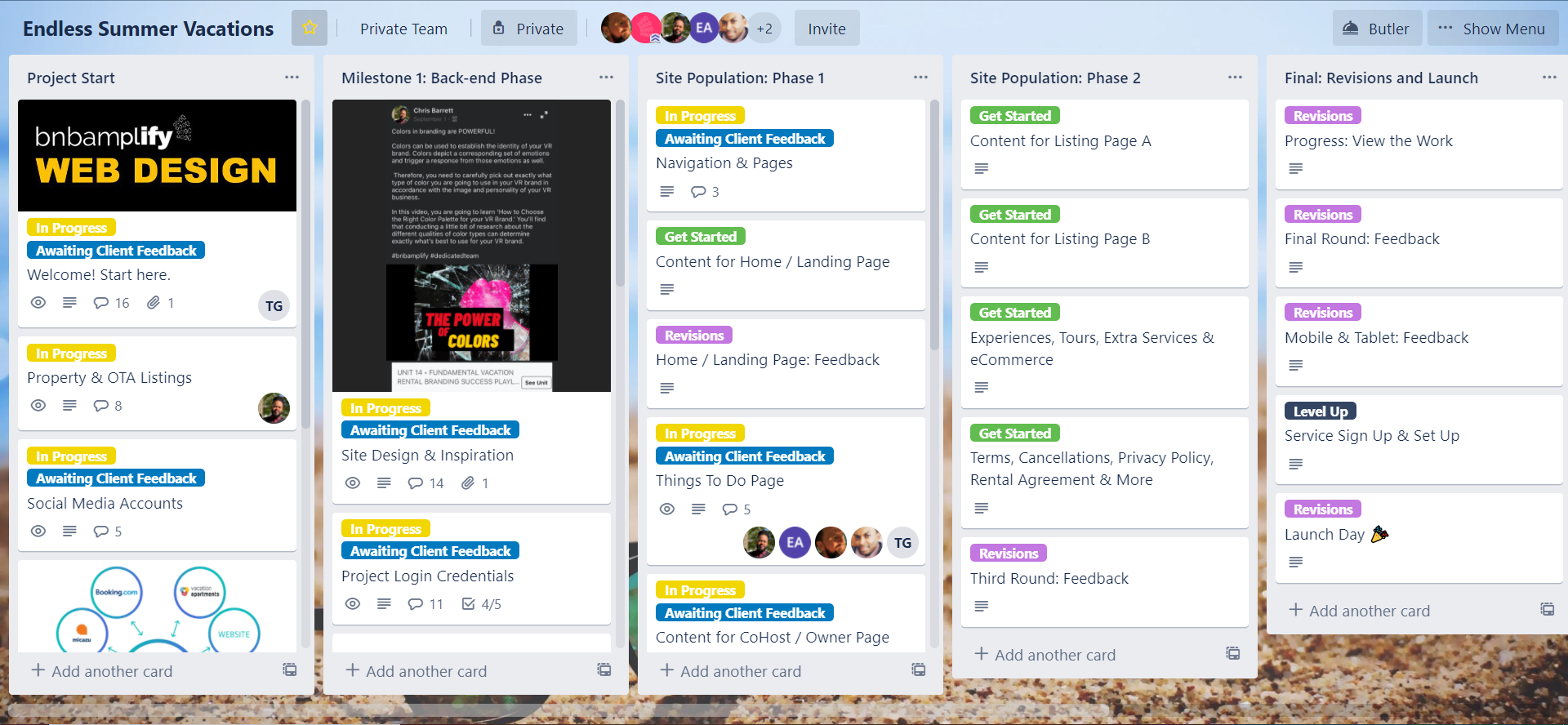 faster website design for your airbnb business
