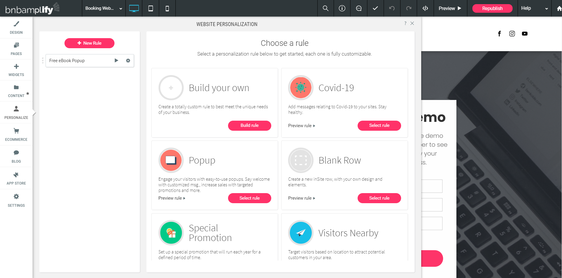 Personalize guest experience with your vacation rental website design