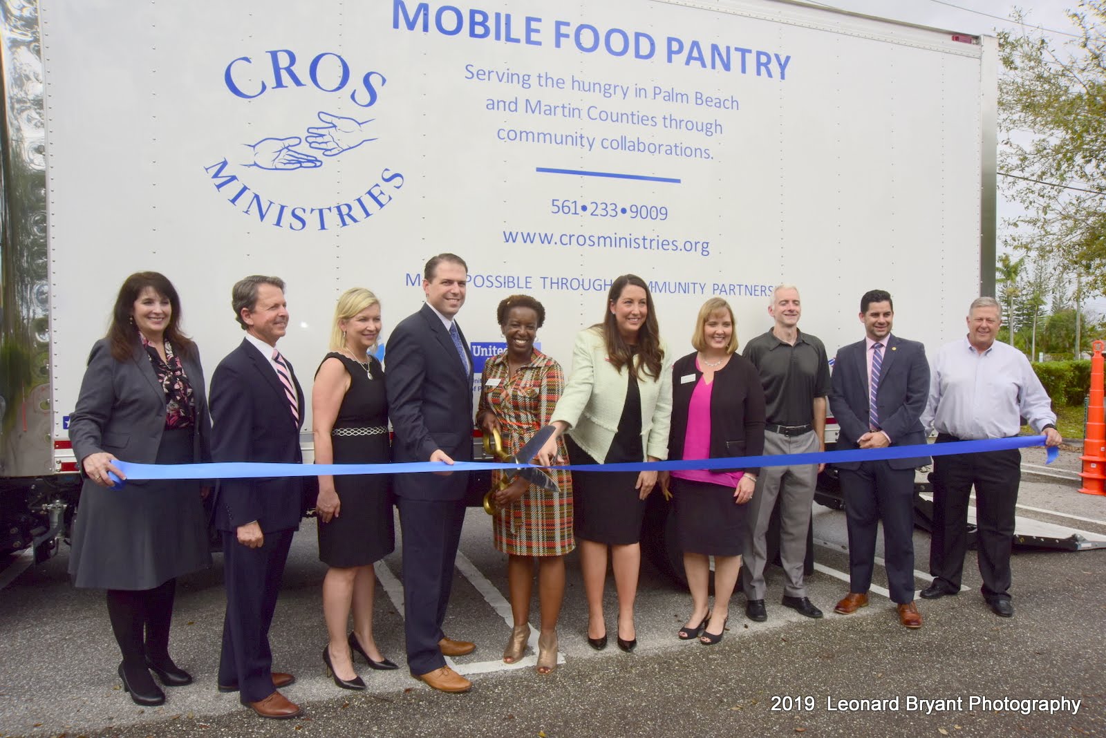 Mobile Food Pantry Ribbon Cutting