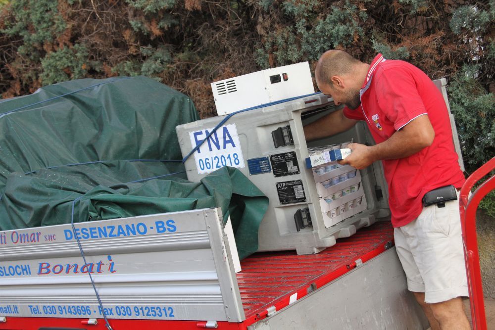 trasporto merce su furgone refrigerato