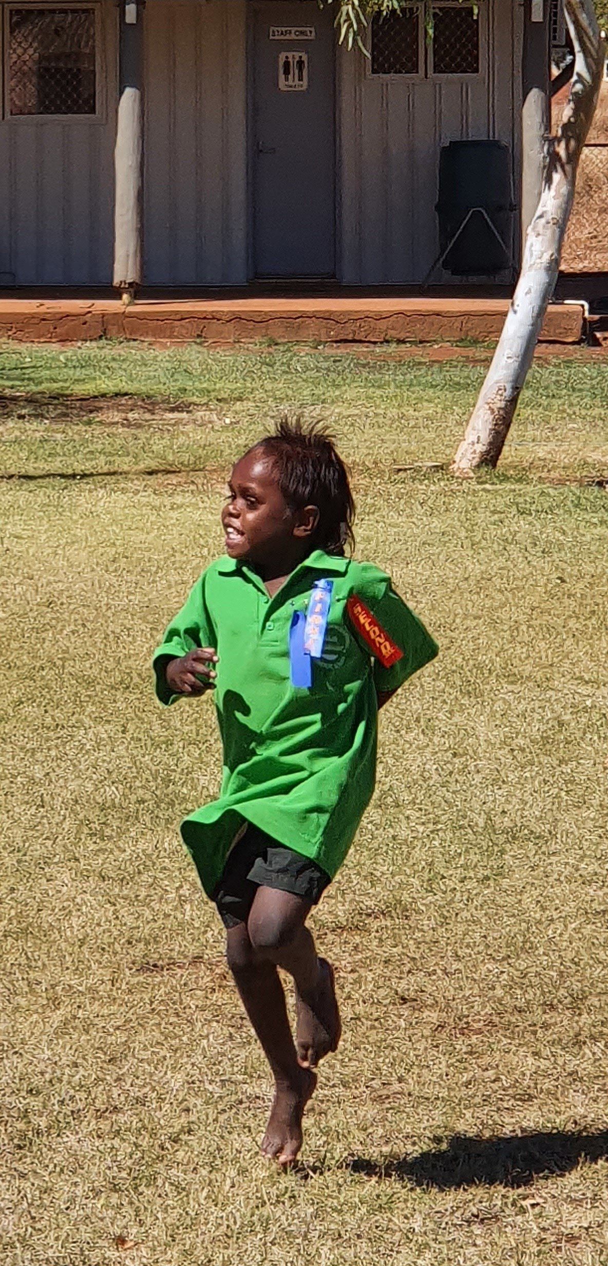 JPP Mulan student running