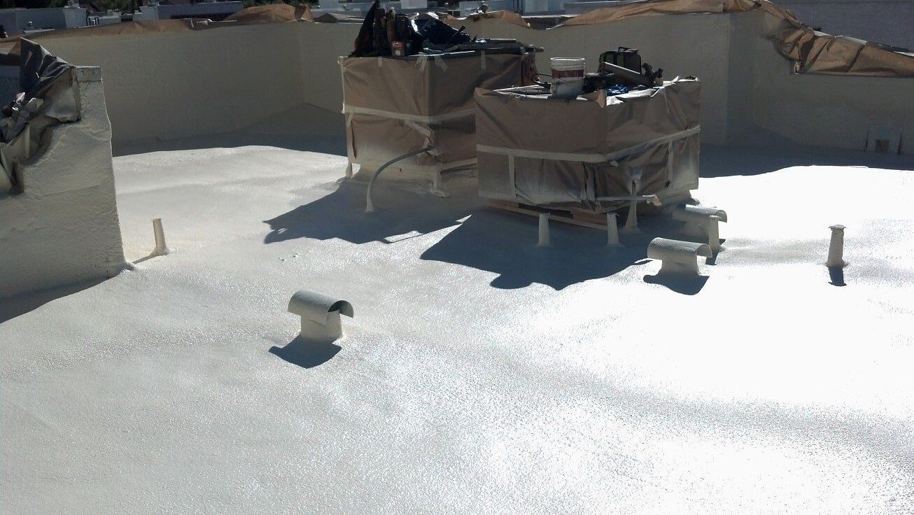 re coat on foam roofing - Roofs in Las Vegas, NV
