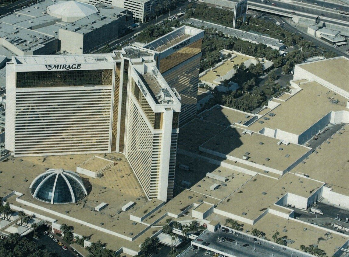 Mirage-aerial — Roofs in Las Vegas, NV Mirage-aerial — Roofs in Las Vegas, NV
