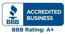 image-1355466-BBB_(1).jpg BBB Accredited Business logo, blue and white, with an A+ rating.