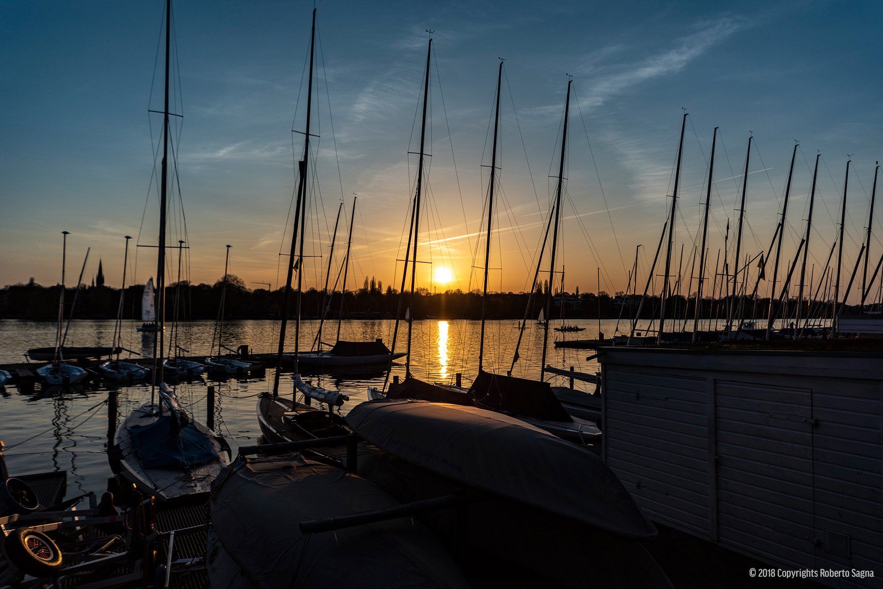 Außenalster Hamburg – Panoramafotografie