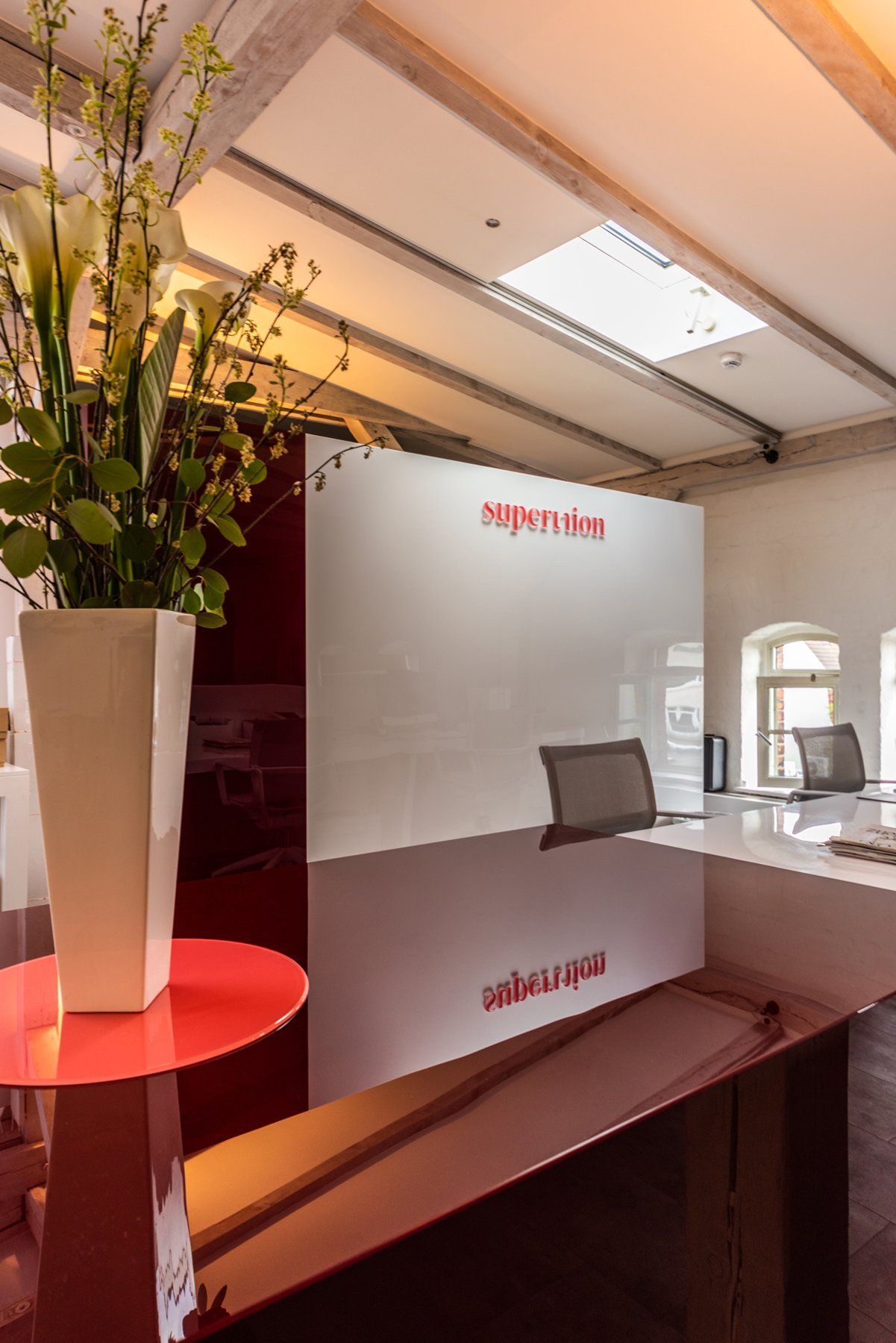 Interior Design Superunion Germany Hamburg – Empfangsbereich