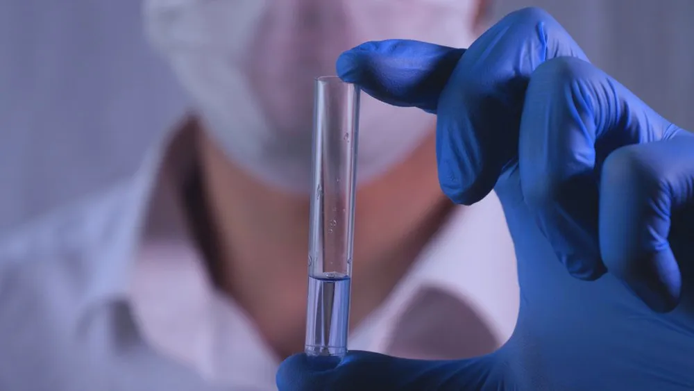 Provetta per analisi di laboratorio