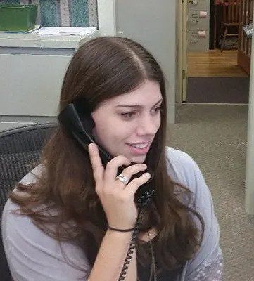 Woman Having a Phone Call — Turners Falls, MA — Dolan & Dolan