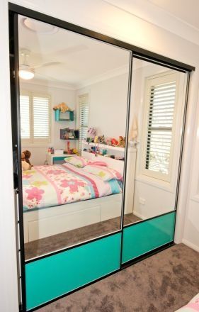 Mirror wardrobe sliding moors