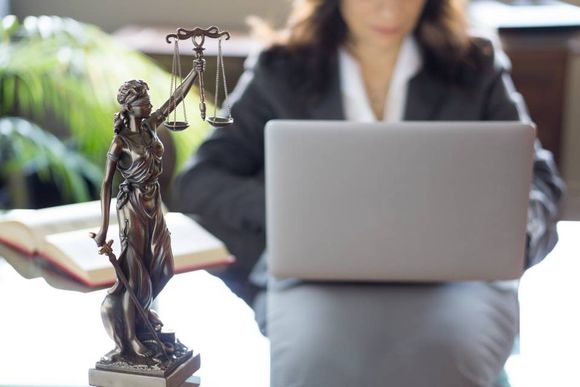 Attorney in law office