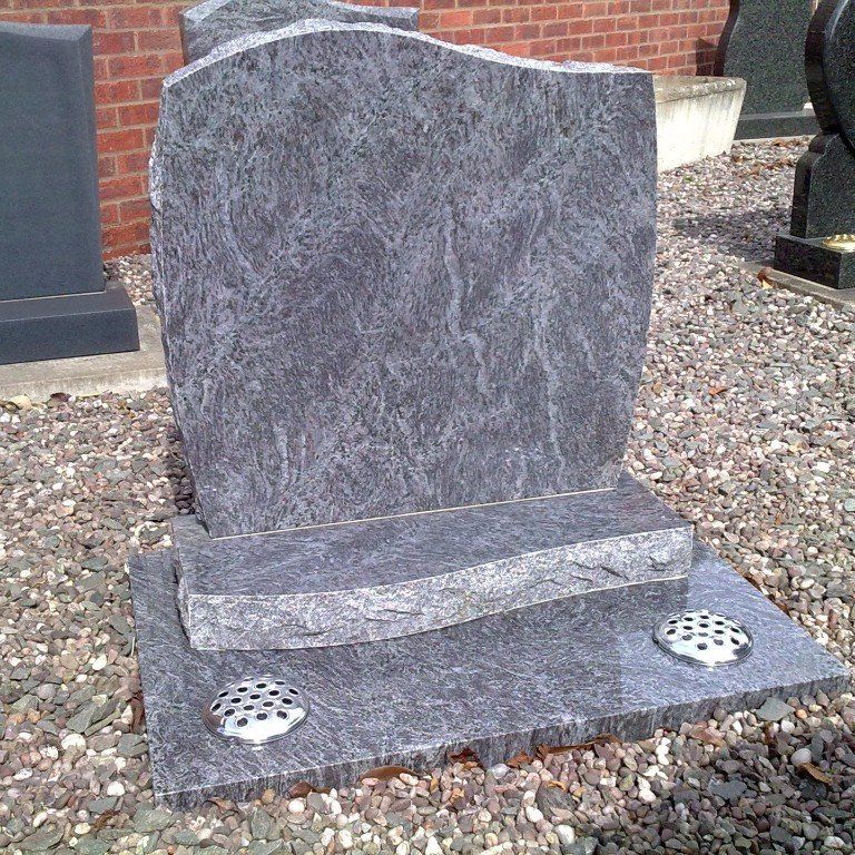 Bahama Blue Granite Ref ME23 with matching polish foundation Bahama Blue Granite