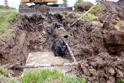 Septic Cleaning in Residential House — Atlanta, GA — Akins Plumbing Septic Cleaning in Residential House — Atlanta, GA — Akins Plumbing
