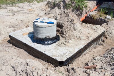 New Concrete Septic Tank — Atlanta, GA — Akins Plumbing New Concrete Septic Tank — Atlanta, GA — Akins Plumbing