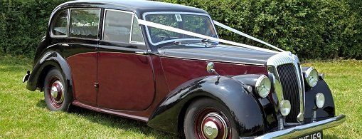 Burgundy Daimler Consort