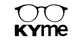 Un logo in bianco e nero per un'azienda chiamata kyme