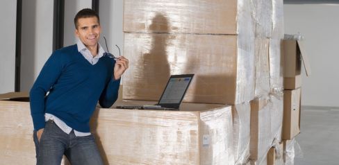 Man in storage in Armidale