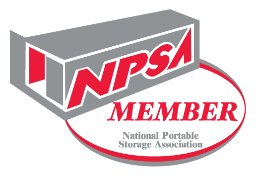 a logo for the national portable storage association