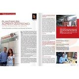 Un articolo di due pagine sulla rivista intitolato 