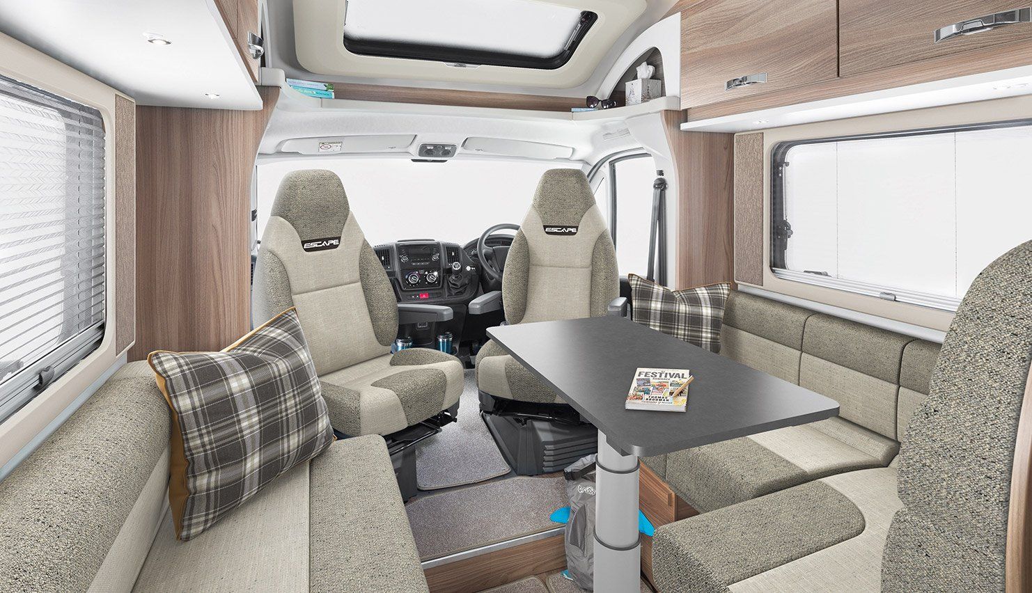 automatic, motorhome rental, campervan hire, swift escape 694,