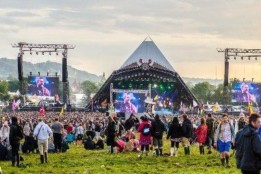 Glastonbury Festival glastonbury festival motorhome hire and campervan rental