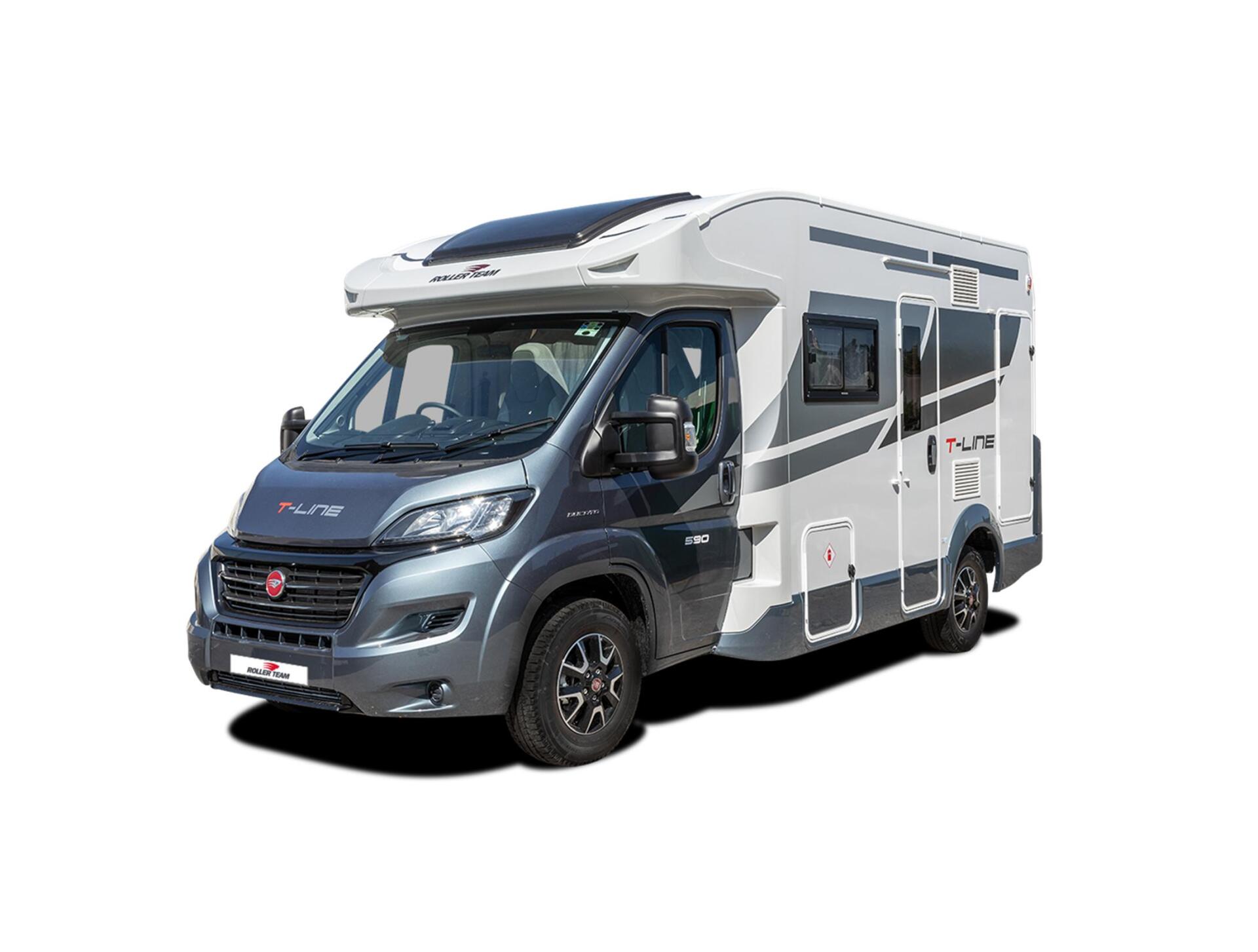 Motorhome Hire 4 Berth T Line 590 Camper Van Rental Touring Holidays UK and Europe Perfect Family Break holiday Festivals Camping EU football
