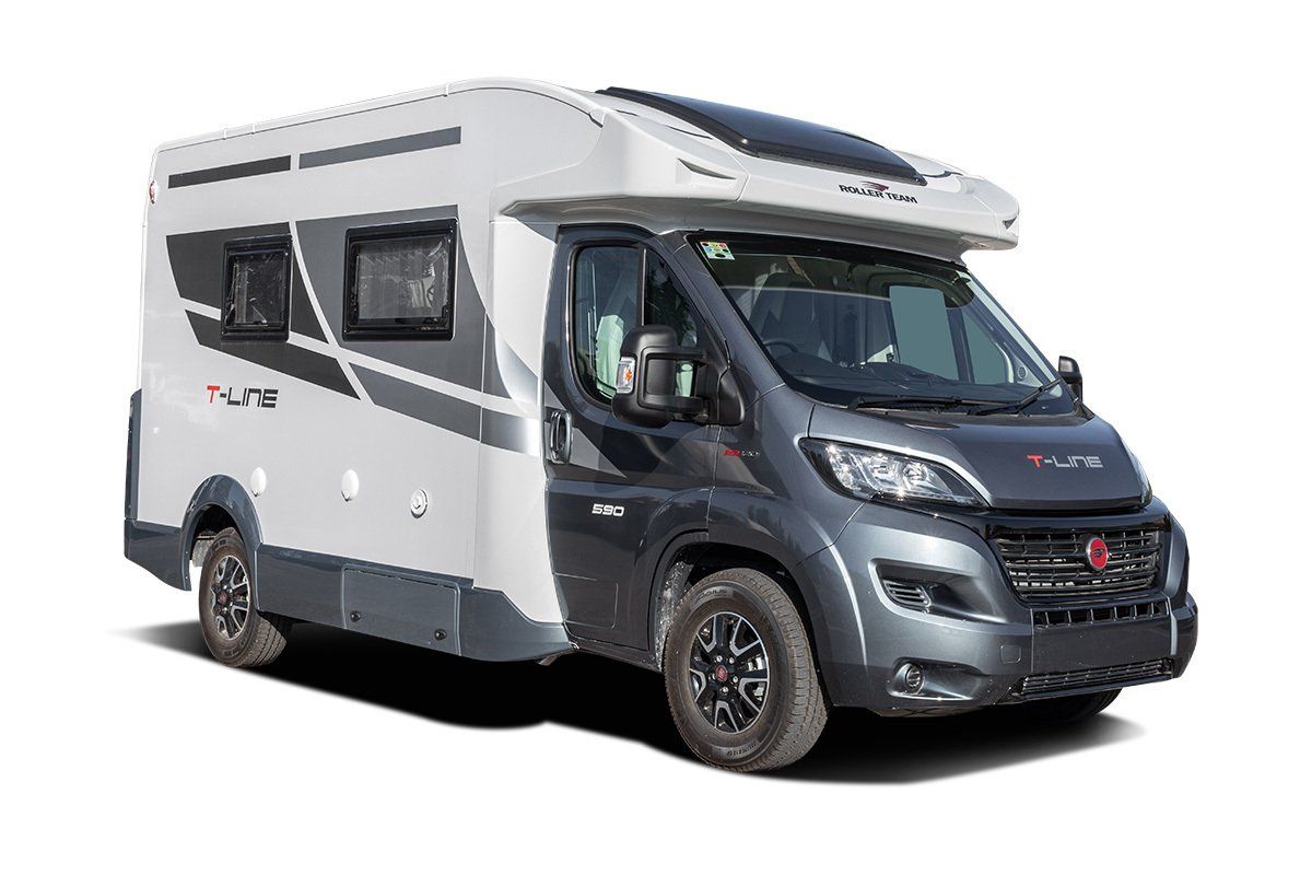 Motorhome Hire 4 Berth T Line 590 Camper Van Rental Touring Holidays UK and Europe Perfect Family Break holiday Festivals Camping EU football