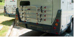motorhome hire with bike rack