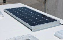 motorhome hire with solar panels