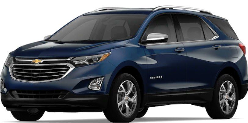 2019 Chevrolet Equinox Premier 2.0 in navy blue