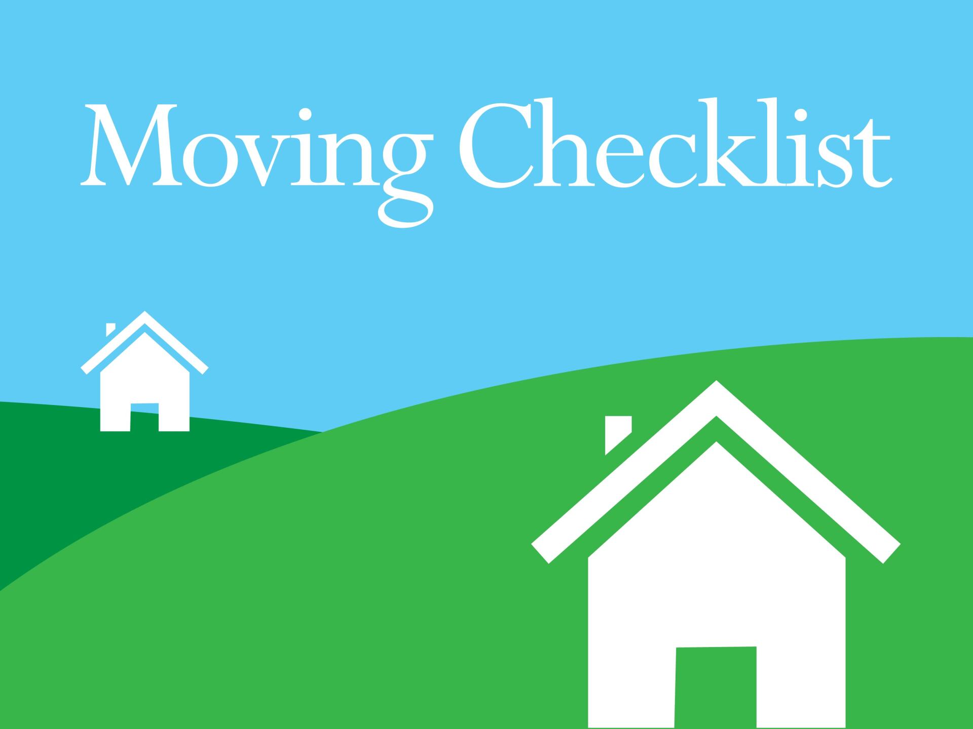 Moving Checklist