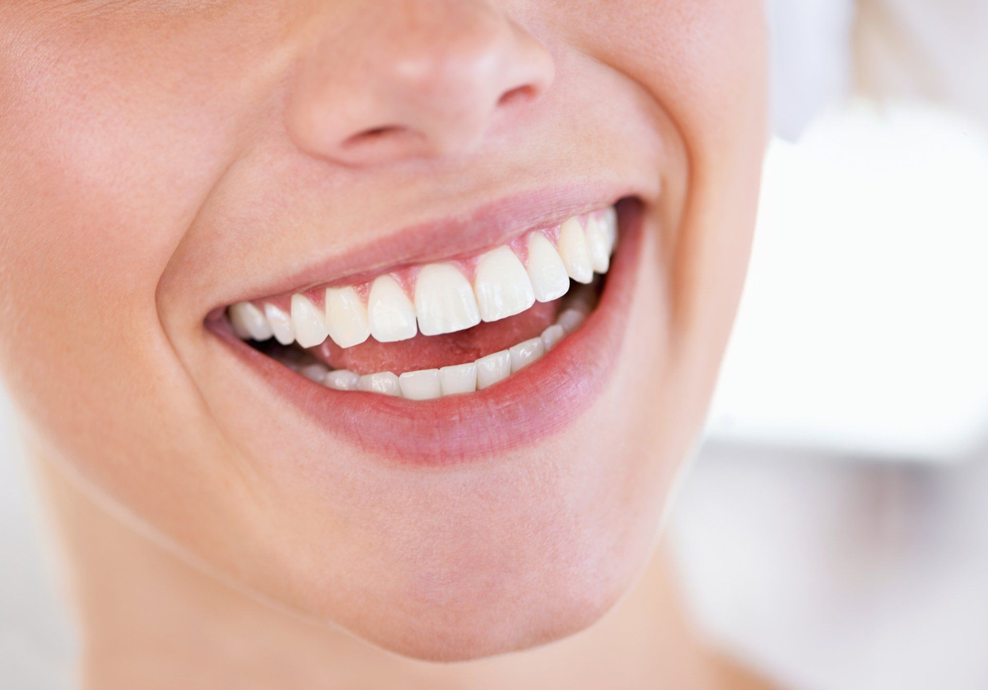 young woman smiling