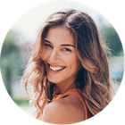 Young woman smiling