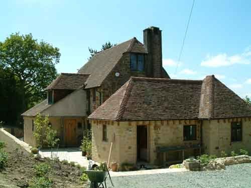 Exterior view of the sussex cottage