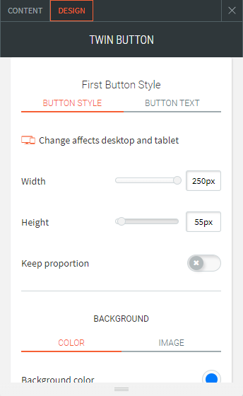 Twin Button Content 1/4