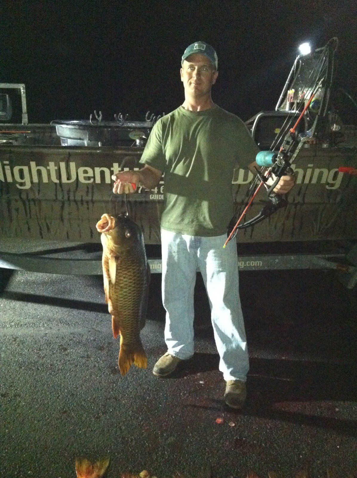 Fish in a Hook — Lancaster County, PA — Night Ventures Bowfishing Charters