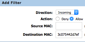 WRT300N-D6 MAC Filter Configuration 2 WRT300N-D6 MAC Filter Configuration 2