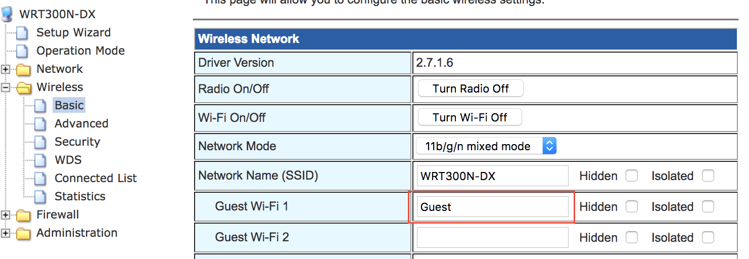 Add Guest Network on WRT300N-DX 1 Add Guest Network on WRT300N-DX 1