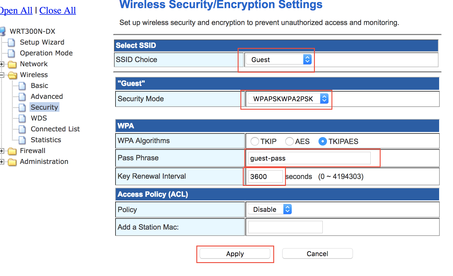 Add Guest Network on WRT300N-DX 2 Add Guest Network on WRT300N-DX 2