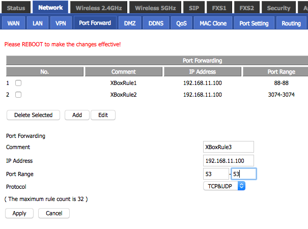 Port Forwarding Port Forwarding