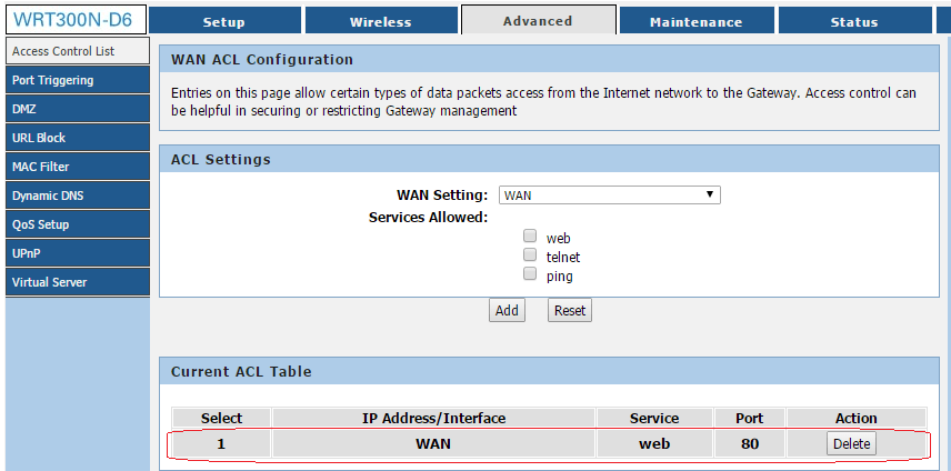 Enable Remote Access to WRT300N-D6 2 Enable Remote Access to WRT300N-D6 2